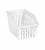 Sağlam Plastik Dolap Düzenleyici (1 No) Beyaz - 1