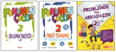 FENOMEN Ç. 2. SINIF OKUMA VADİSİ+PAKET DENEME+KIRMIZI BEYAZ PROBLEMDE YOL ARKADAŞIM (3 KİTAP) - 1