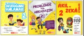 KIRMIZI BEYAZ 2. SINIF OKUDUĞUNU ANLAMAK+PROBLEMDE YOL ARKADAŞIM+AKIL VE ZEKA OYUNLARI (3 KİTAP) - 1