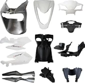 Honda Activa S Beyaz Kaporta Seti Full - 1