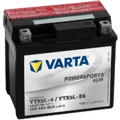 Varta Powersports AGM YTX5L-BS 12V4Ah 80A - 1