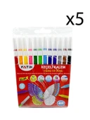 Fatih Keçeli Kalem Slim 12 Renk 5 Adet thumbnail 1