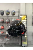 MT Helmets Thunder 4 Gloss Black Kask ŞEFFAF VİZÖRLÜ - 4