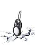 Zeyline SYS Airtag 05 Uyumlu Silikon Anahtarlık-Kırmızı - 4