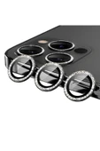 BBS TEKNOLOJİ GRUP iPhone 12 Pro Max Uyumlu Zore CL-06 Kamera CPT Koruyucu-Siyah - 1