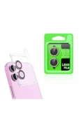 zore Apple iPhone 16 Plus Zore CL-07 Kamera Lens Koruyucu, Pembe - 1
