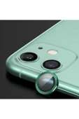 KILIFTECH iPhone 12 Uyumlu Zore CL-02 Kamera Koruyucu-Yeşil - 1
