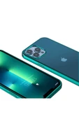 zore iPhone 13 Pro Max Uyumlu Zore Pixel Kılıf-Yeşil thumbnail 1