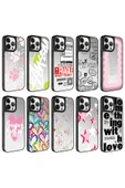 KILIFTECH iPhone 13 Pro Uyumlu Aynalı Desenli Kamera Korumalı Parlak Zore Mirror Kılıf-Love thumbnail 2