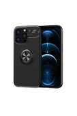 KILIFTECH iPhone 13 Pro Max Uyumlu Zore Ravel Silikon Kılıf-Siyah - 1