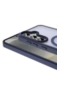 KILIFTECH Galaxy S24 Plus Kılıf Magsafe Şarj Özellikli Mat Arka Yüzey Zore Sio Kapak-Siyah - 2