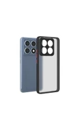 KILIFTECH Xiaomi 14T Pro Uyumlu Kılıf Zore Hux Kapak-Siyah - 2