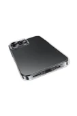 zore Apple iPhone 16 Pro Kılıf Zore Süper Silikon Kapak-Şeffaf - 4
