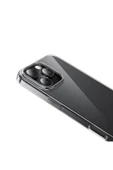 zore Apple iPhone 16 Pro Kılıf Zore Süper Silikon Kapak-Şeffaf - 3