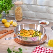 Schafer Held Çelik Tava 28 Cm 1 Parça-Inox - 1