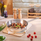 Schafer Held Çelik Tava 24 Cm 1 Parça-Inox - 1