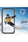 Goktugaksesuar iPhone 13 Pro Max Uyumlu 1-1 Su Geçirmez Kılıf-Siyah - 2