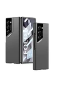 KILIFTECH Galaxy Z Fold 6 Kılıf Ultra İnce Kamera Korumalı Sert Rubber Zore 3. Seri Procase Kapak-Siyah - 1