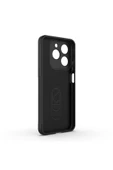 zore Realme C61 Kılıf Esnek TPU Oyuklu Arka Yüzey Tasarımlı SYS Etnik Silikon Kapak - Lacivert - 4