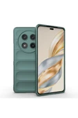 zore Honor Magic 7 Lite Kılıf Esnek TPU Oyuklu Arka Yüzey Tasarımlı SYS Etnik Silikon Kapak - Lacivert - 2