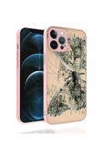 KILIFTECH iPhone 12 Pro Max Uyumlu Desenli Kamera Korumalı Parlak Zore Nora Kılıf-NO4 thumbnail 1
