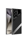 KILIFTECH Galaxy S24 Ultra Kılıf Kamera Korumalı Suni Deri Tasarım Zore Yeni Seri Procase Kapak-Siyah - 1