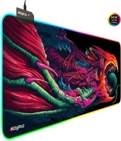 Digipod RGB Gaming Mousepad Oyuncu Mouse pad 90X40 XXL Büyük Oyuncu Mouse Pad Kaymaz Taban 4mm - 1