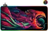 Digipod RGB Gaming Mousepad Oyuncu Mouse pad 90X40 XXL Büyük Oyuncu Mouse Pad Kaymaz Taban 4mm - 3