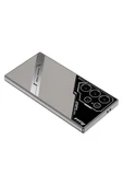 KILIFTECH Galaxy S24 Ultra Kılıf Kamera Korumalı Suni Deri Tasarım Zore Yeni Seri Procase Kapak-Siyah - 5
