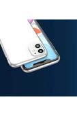 KILIFTECH iPhone 11 Uyumlu Zore Kamera Korumalı Süper Silikon Kılıf-Renksiz thumbnail 3