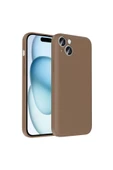 KILIFTECH iPhone 15 Kılıf Kamera Korumalı Kartlık Hazneli KTH Vitra Kapak - Gri - 2