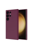 zore Galaxy S24 Ultra Uyumlu Zore Mara Lansman Kılıf-Koyu Mor thumbnail 1