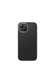 KILIFTECH iPhone 15 Plus Kılıf M-safe Şarj Özellikli Karbon Fiber Görünümlü KTH Antina Kapak - Siyah - 1