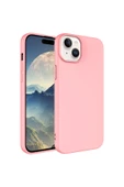 KILIFTECH iPhone 15 Plus Uyumlu Zore LSR Lansman Kılıf-Pembe Açık - 1