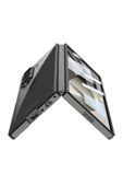 zore Galaxy Z Fold 6 Kılıf Zore Full Camlı Kıpta Kapak-Gümüş - 2