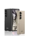 zore Galaxy Z Fold 6 Kılıf Zore Sert Kıpta Kapak-Mavi - 2