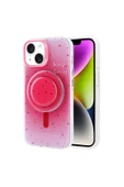 Boğazören iPhone 14 Zore Magsafe Şarj Özellikli Tak-Çıkar Pop Soketli Zore Tiktok Kılıf-Siyah - 4