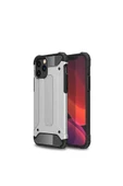 cepmarketin iPhone 12 Pro Uyumlu Zore Crash Silikon Kılıf-Gri thumbnail 1