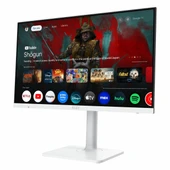 MSI Modern MD272UPSW 27" 60Hz 4Ms HDMI+DP+USB-C+RJ45 HDR UHD Adaptive-Sync IPS Pivot Vesa Monitör thumbnail 3