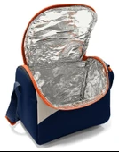 Coral High Thermo Beslenme Çantası - Erkek Çocuk, Lacivert Bej Renkli Çizgili thumbnail 4