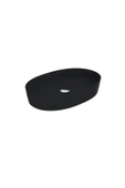 LP160 Loop Oval Çanak Lavabo 40x60 cm Mat Siyah - 1