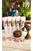 Z&N STYLE Annem Ribella 50x90 Cm. Jakarlı Kanaviçe Nakışlı Çeyizlik Lüks Havlu Seti 6'lı - 5