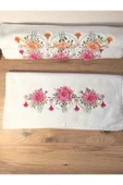 Peacock 3 Boyutlu Nakışlı , %100 Pamuk El & Yüz Havlusu 50 X 90 (2600GR) - 2