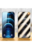zore Uyumlu Iphone 12 Pro Max Fit Hard Mat Privacy Cam Ekran Koruyucu - 3