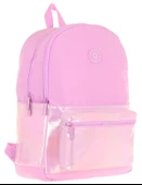 Kaukko Cube Üç Bölmeli Kız Çocuk Pembe Okul Çantası - K1819 thumbnail 1