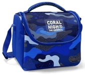 Coral High Erkek Çocuk Termoslu Beslenme Çantası - Mavi Lacivert Kamuflaj, Erkek Çocuk thumbnail 6