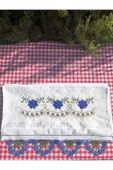 Peacock Güpürlü, Nakışlı , Çeyizlik El Havlusu 50x90 - 3