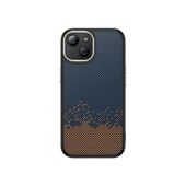 iPhone 15 Kılıf M-safe Şarj Özellikli Karbon Fiber Görünümlü Antina Kılıf thumbnail 6