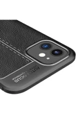 KILIFTECH iPhone 12 Mini Uyumlu Zore Niss Silikon Kılıf-Siyah - 6