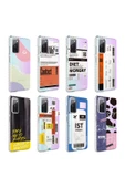 szr store Galaxy S20 FE Uyumlu AiHTTg Kenarlı Renkli Desenli Silikon Zore Elegans Kılıf-NO7 thumbnail 2
